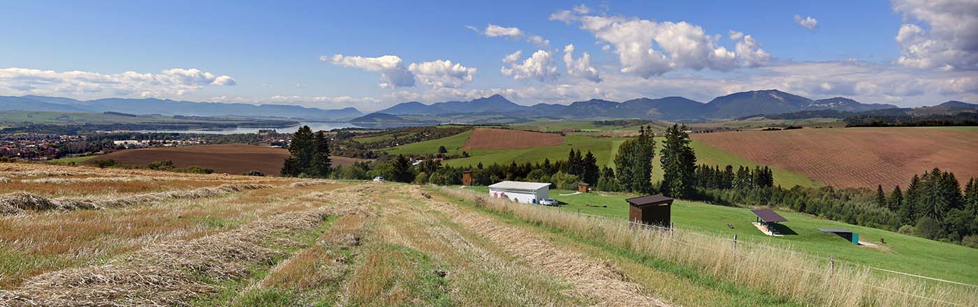 pano areal strelnica liptov